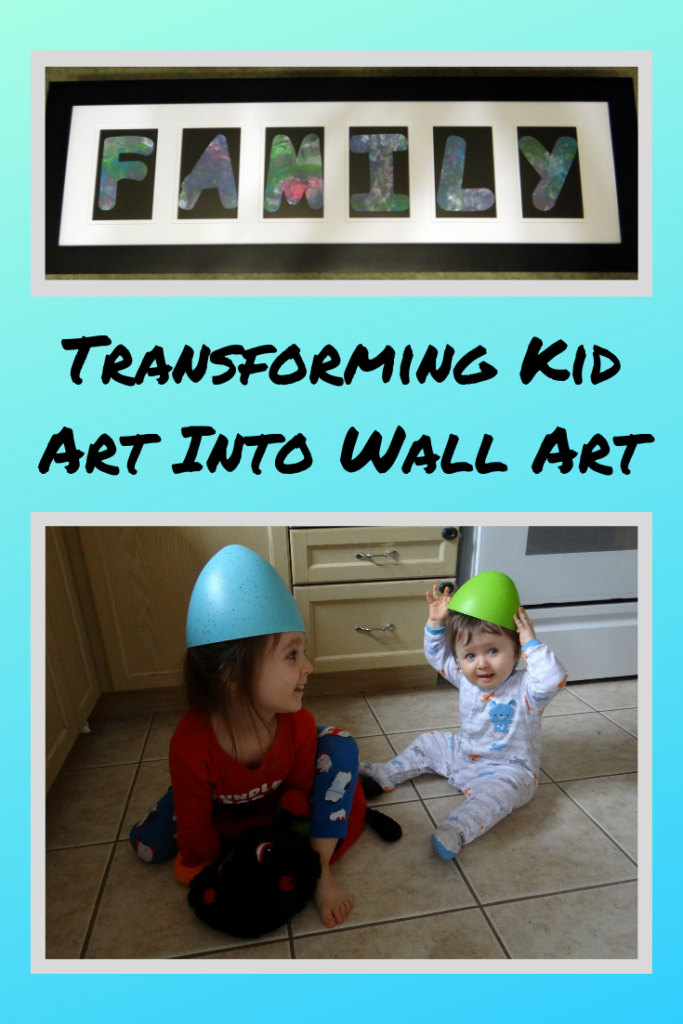 Transforming Kid Art Into Wall Art